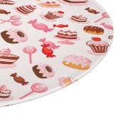 Süßer Hintergrund Schneidebrett (Ecke)