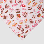 Süßer Hintergrund Seidenpapier (Ausschnitt)