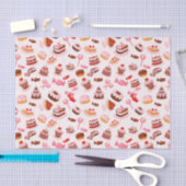 Süßer Hintergrund Seidenpapier (Handwerk)