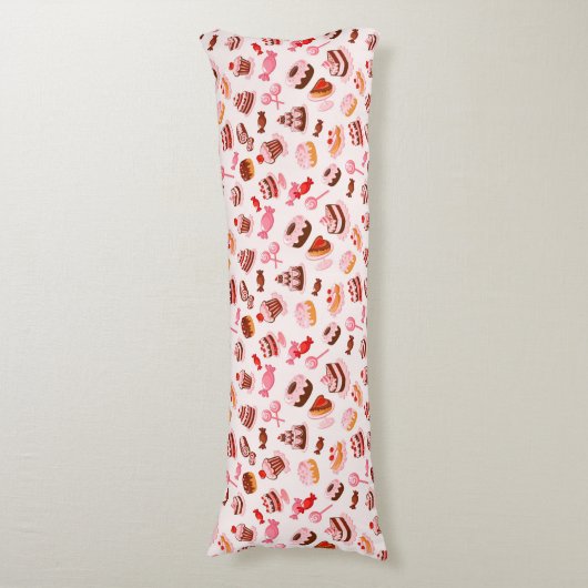 Süßer Hintergrund Seitenschläferkissen (Vorderseite Vertikal)