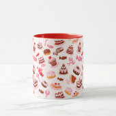 Süßer Hintergrund Tasse (Zentrum)