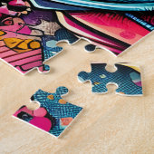 Süßer Hip-Hop-Mops Puzzle (Seite)