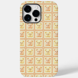 Süßer Honig-Patchwork-Teddybär Case-Mate iPhone 14 Pro Max Hülle