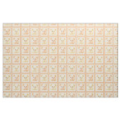 Süßer Honig-Patchwork-Teddybär Stoff (Fat Quarter (45,7 x 55,9 cm))