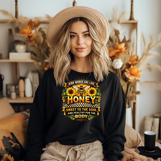 Süßer Honig | Sprüche 16:24 Sweatshirt