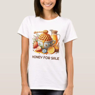 Süßer Honigverkäufer anpassbar T-Shirt