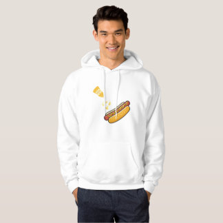 Süßer Hot Dog & Senfglas Hoodie