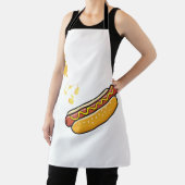 Süßer Hot Dog und Senfglas Schürze (InSitu)