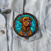 Süßer Hund Button (Beispiel)