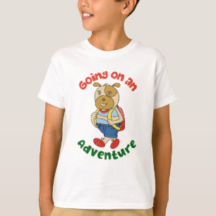 Süßer Hund Charakter Lustiger Cartoon-Welpe Kinder T-Shirt