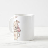 Süßer Hund, der friedlich schläft Kaffeetasse (Vorderseite Links)