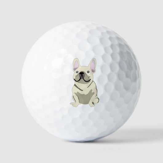 Süßer Hund, Französchen Golfball (Vorderseite)