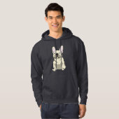 Süßer Hund, Französchen Hoodie (Vorne ganz)
