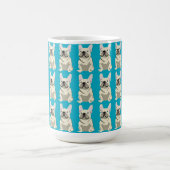 Süßer Hund, Französchen Kaffeetasse (Mittel)
