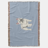 Süßer Hund, Französische Bulldogge Decke (Vorderseite Vertikal)