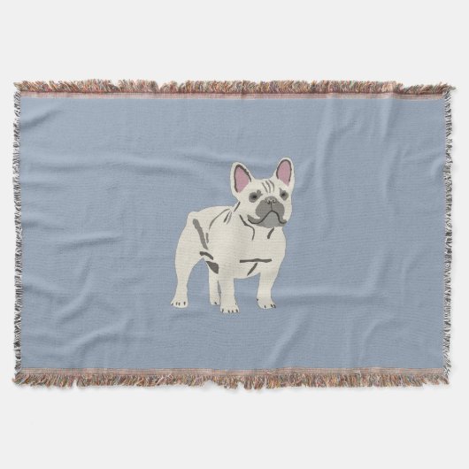 Süßer Hund, Französische Bulldogge Decke (Vorderseite)