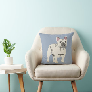 Süßer Hund, Französische Bulldogge Kissen