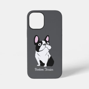 Süßer Hund, grau iPhone 12 Mini Hülle