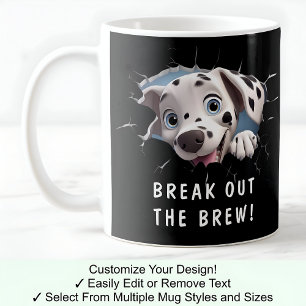 Süßer Hund in einer Tasse! Geschenkartikel für Hun Kaffeetasse