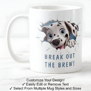 Süßer Hund in einer Tasse! Neuheit für Hunde Liebh Kaffeetasse