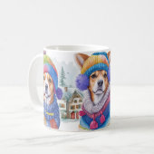 Süßer Hund Kaffeetasse (Vorderseite Links)