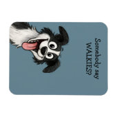 Süßer Hund Magnet (Horizontal)