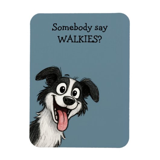 Süßer Hund Magnet (Vertikal)