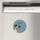 Süßer Hund Magnet (In Situ (Geschirrspüler))