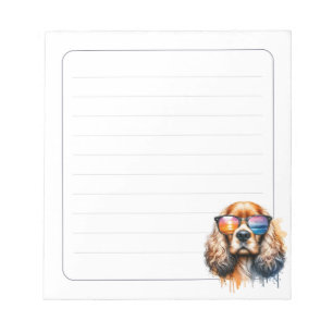 Süßer Hund Notizblock Hundeliebhaber Notizen & To-