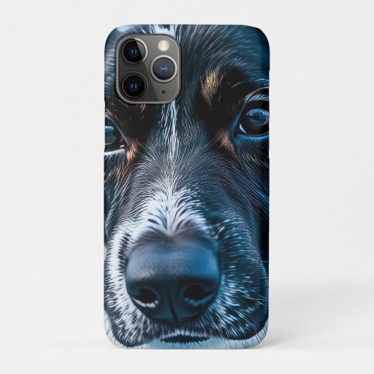 Süßer Hund schaut sich um Case-Mate iPhone Hülle (Rückseite)