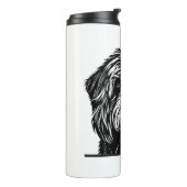 Süßer Hund Thermosbecher (Nach links gedreht)
