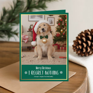 Süßer Hund Weihnachten Feiertag Lustiges Foto Gefa