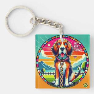 🐶 Süßer Hundeanhänger Puppy-Taschenanhänger Schlüsselanhänger