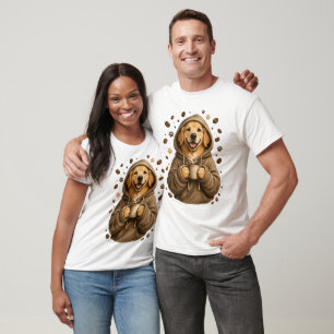 Süßer Hundeliebhaber Kaffee T-Shirt