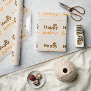 Süßer Igel Alles Gute zum Geburtstag Waldtier Geschenkpapier