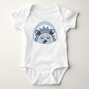Süßer Igel-Baby-Body-Schlafanzug Baby Strampler