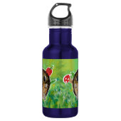 Süßer Igel Edelstahlflasche (Vorderseite)