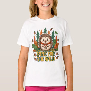 Süßer Igel-Entdecker "Sehnsucht nach der Wildnis" T-Shirt