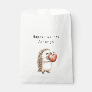 Süßer Igel Herz Tier Geburtstag Geschenktütchen