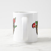 Süßer Igel Jumbo-Tasse (Rückseite)