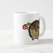 Süßer Igel Jumbo-Tasse (Vorderseite Rechts)