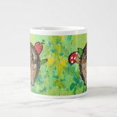 Süßer Igel Jumbo-Tasse (Vorderseite)