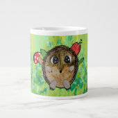 Süßer Igel Jumbo-Tasse (Vorderseite)