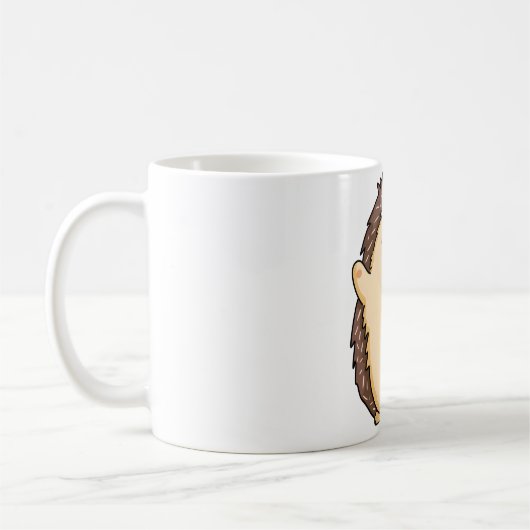 Süßer Igel Kaffeetasse (Links)
