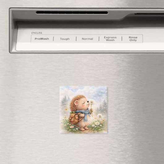 Süßer Igel Löwenzahn Magnet (In Situ (Geschirrspüler))