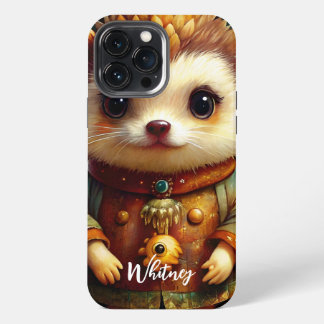 Süßer Igel Name iPhone 13 Pro Max Hülle