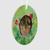 Süßer Igel Ornament (Vorderseite)