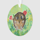Süßer Igel Ornament (Vorderseite)