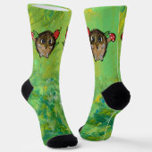 Süßer Igel Socken (Gewinkelt)