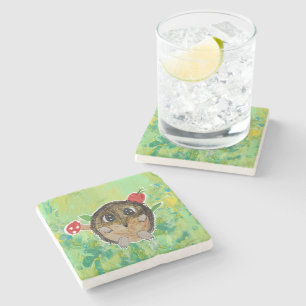 Süßer Igel Steinuntersetzer
